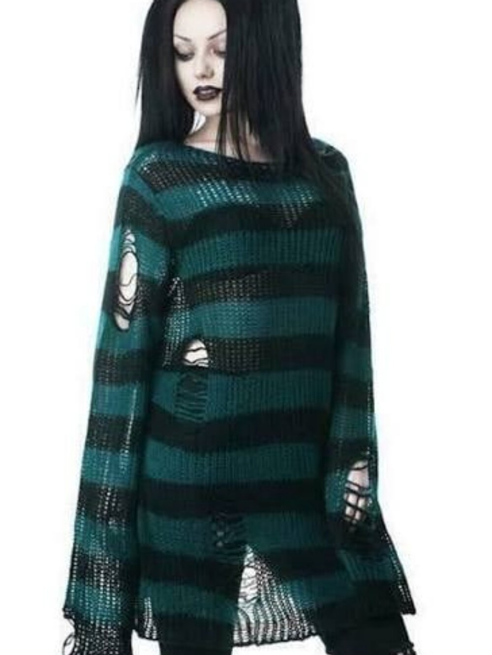 Killstar Sea Punk Knit Sweater